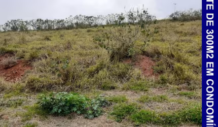 TERRENO ACLIVE COM 300m² EM ÓTIMA LOCALIZAÇÃO DENTRO DO CONDOMÍNIO
