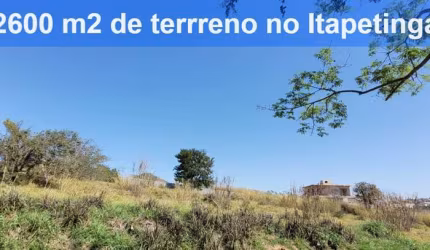 OPORTUNIDADE! Terreno com excelente localização e linda vista, ideal para construção de condomínio ou Village