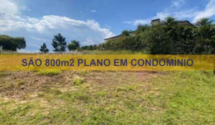 TERRENO DE 795M² EXCELENTE TOPOGRAFIA NO CONDOMÍNIO SERRA DA ESTRELA