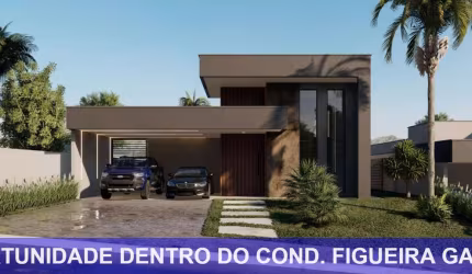 Belíssima casa térrea em condomínio
