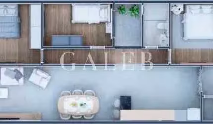 Casa térrea com 3 quartos à venda, piscina, bairro com comércio próximo