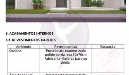 Vendo belíssima casa em construção no condomínio Monte Carlo