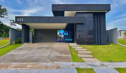 Casa semi-mobiliada com 4 suítes - Alphaville BR