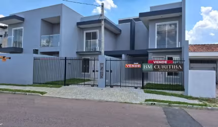 Sobrado com 2 dormitórios/1 suíte + lavabo, à venda, 70 m² por R$ 485.000 - Cidade Industrial - Curitiba/PR
