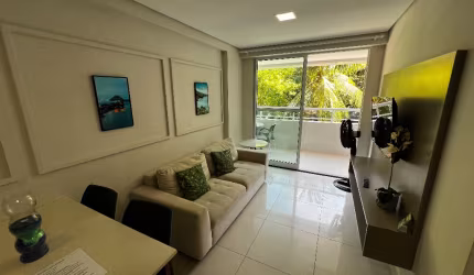 Apartamento 02 quartos a 150m da Praia