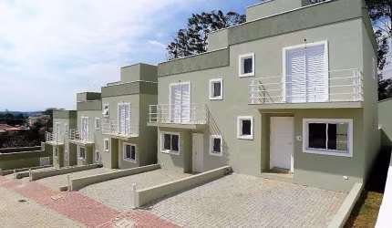 Casa em condomínio fechado com 3 quartos à venda na Avenida Benedito Isaac Pires, 2100, Parque Dom Henrique, Cotia, 81 m2 por R$ 375.000