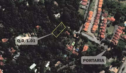 Terreno à venda na Estrada do Lutero, 1417, Paisagem Renoir, Cotia por R$ 280.000