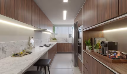 Apartamento tipo para venda com 3 quartos, sendo 2 suítes, 155m²