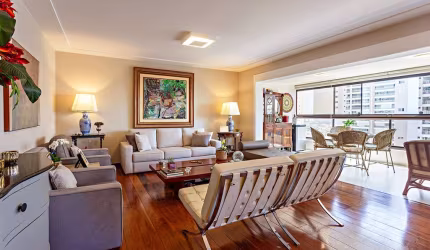 Apartamento tipo para venda com 4 quartos, sendo 3 suítes, 195m²