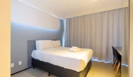 Apartamento tipo para venda com 1 quarto, 28m²