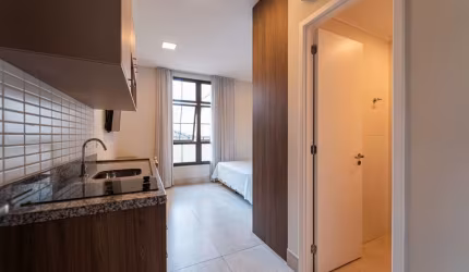 Studio para venda com 1 quarto, sendo 1 suíte, 28m²