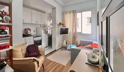 Apartamento tipo para venda com 1 quarto, 35m²