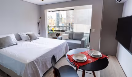 Studio para venda com 1 quarto, sendo 1 suíte, 25m²