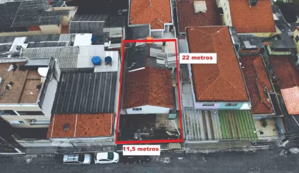 Terreno residencial para venda, 253m²