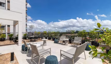 Apartamento tipo para venda com 1 quarto, sendo 1 suíte, 28m²
