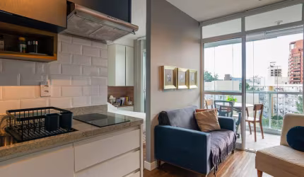 Apartamento tipo para venda com 1 quarto, sendo 1 suíte, 35m²