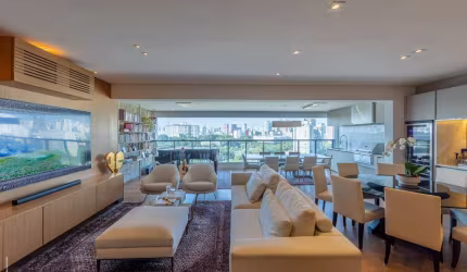 Apartamento tipo para venda com 3 quartos, sendo 3 suítes, 163m²