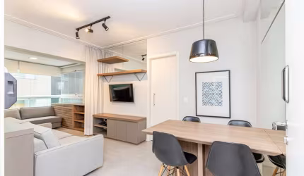 Apartamento tipo para venda com 1 quarto, sendo 1 suíte, 45m²