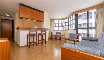 Apartamento tipo para venda com 1 quarto, 49m²