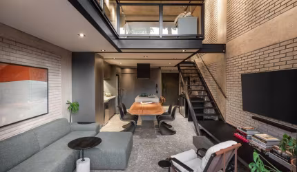 Loft para venda com 1 quarto, sendo 1 suíte, 124m²