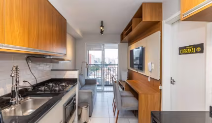 Apartamento tipo para venda com 1 quarto, sendo 1 suíte, 28m²