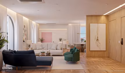Apartamento tipo para venda com 4 quartos, sendo 4 suítes, 315m²