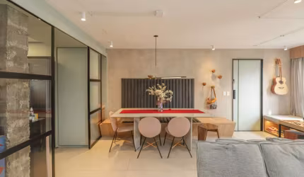 Apartamento tipo para venda e locação com 2 quartos, sendo 1 suíte, 98m²