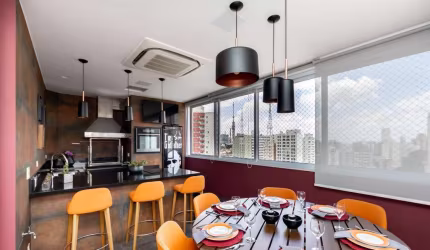Cobertura para venda com 3 quartos, sendo 3 suítes, 227m²