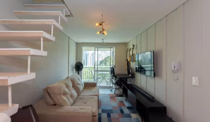 Cobertura para venda com 1 quarto, 56m²