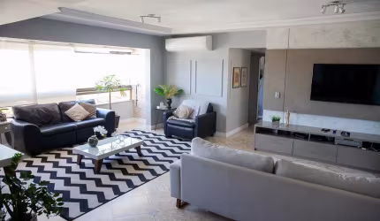 Lindo apto todo planejado com vista incrível