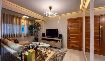 Cobertura, 3 quartos, 2 suites, 2 vagas