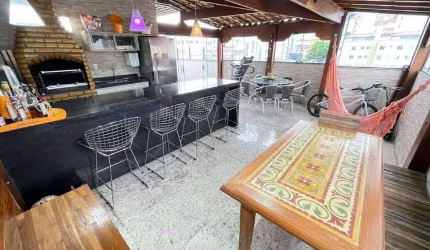 Cobertura Duplex, 3 quartos, 1 suite, 2 vagas
