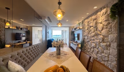 Lindo apartamento no Abraão com vista pro mar