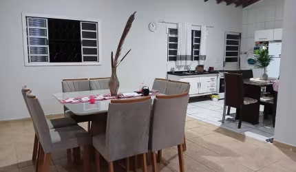 Casa para Venda em Jacareí, Chácaras Reunidas Igarapés, 3 dormitórios, 1 suíte, 2 banheiros, 4 vagas