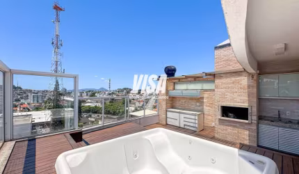 Cobertura com 3 quartos à venda na Rua Afonso Pena, 1125, Estreito, Florianópolis por R$ 1.650.000