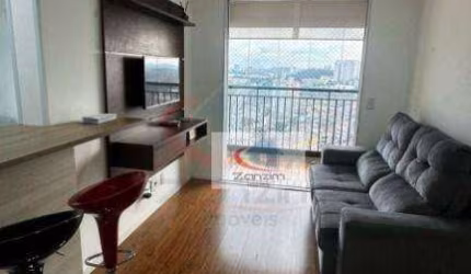 Apartamento com 1 dormitório para alugar, 42 m² por R$ 2.800,00/ano - Jardim Olavo Bilac - São Bernardo do Campo/SP