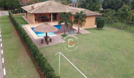 Chácara com 4 dormitórios à venda, 1173 m² por R$ 1.500.000,00 - Condomínio Fechado Pinhal - Piracaia/SP