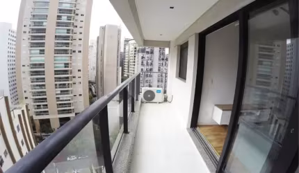 Apartamento na Vila Nova Conceição 1 dormitório 1 vaga mobiliado