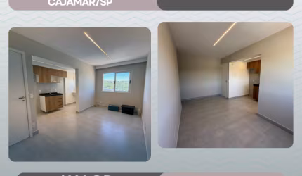 Apto para alugar em Portal II, Avenida das Palmeiras, Cajamar/SP, 2 quartos, 47m², 16° andar, todo reformado, 1 vaga e excelente localização.