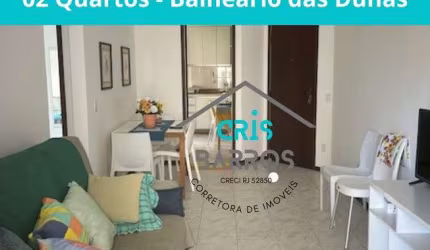 Apartamento de frente para venda com 2 quartos em Algodoal - Cabo Frio - RJ