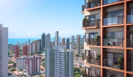 Concept- Flat urbano com assinatura Moura Dubeux- Parcelas de 890,00