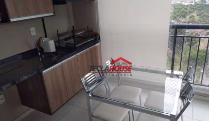 Apartamento com 1 dormitório para alugar, 38 m² por R$ 3.200,00/mês - Jardim Flor da Montanha - Guarulhos/SP