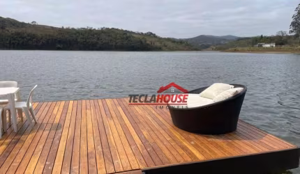 Chácara com 4 dormitórios à venda, pé na agua- Nazaré Paulista/SP