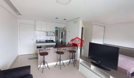 Apartamento com 1 dormitório para alugar, 38 m² por R$ 3.000,00/mês - Jardim Flor da Montanha - Guarulhos/SP
