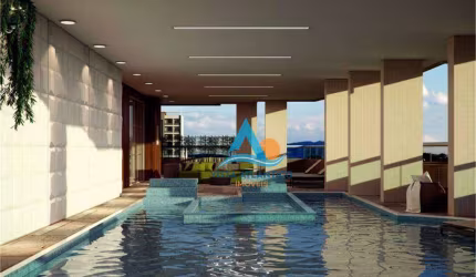 Apartamento com 2 dormitórios à venda, 68 m² por R$ 495.000,00 - Aviação - Praia Grande/SP
