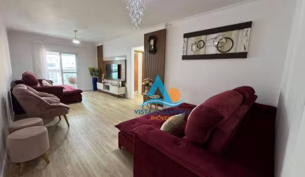Apartamento mobiliado com 3 dormitórios à venda, 129 m² por R$ 910.000 - Ocian - Praia Grande/SP