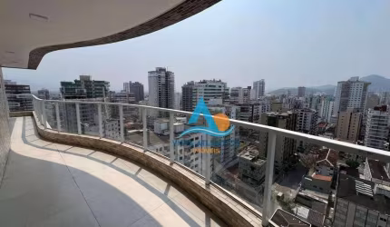 Apartamento NOVO  com 3 dormitórios à venda, 109 m² por R$ 830.000 - Vila Guilhermina - Praia Grande/SP