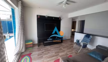 Casa com 3 dormitórios à venda por R$ 550.000,00 - Maracanã - Praia Grande/SP