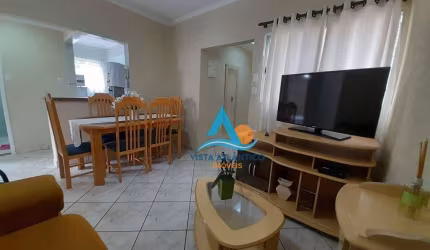 Apartamento mobiliado com 2 dormitórios à venda, 65 m² por R$ 360.000 - Tupi - Praia Grande/SP