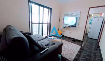 Apartamento com 1 dormitório à venda, 55 m² por R$ 235.000,00 - Tupi - Praia Grande/SP
